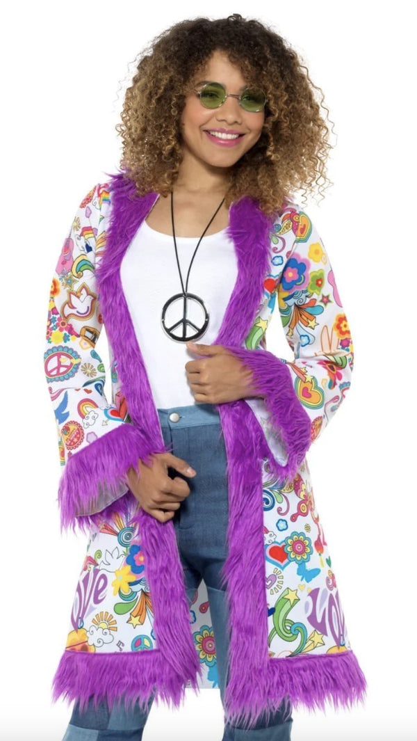 60s Groovy Hippie Coat